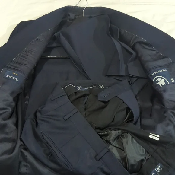 Black Hart Schaffner marx suit set